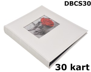 Album na zdjęcia do wklejania tradycyjny DBCS30 CENTURY  - 30 kart - Kawa z mlekiem  - kremowe karty