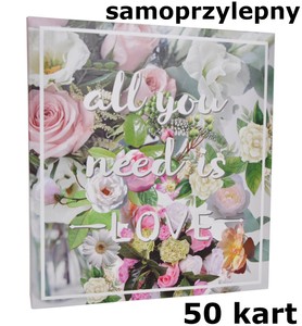 Album samoprzylepny 50 Kart - DRS50 COFFEE - kawa - szary