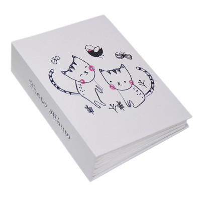 Album 10x15/100 CATS - Biały - kolorowe kotki