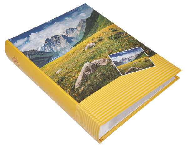 Album na zdjęcia w rozmiarze 10x15 cm - 200 zdjęć do wsuwania - AUTUMN - Żółty - jesienne widoki - góry