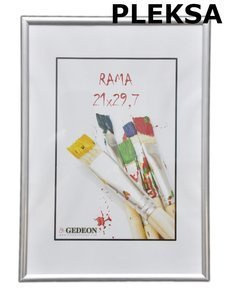 Ramka dyplomowa A4 21x30 - srebrna PLEXI