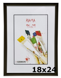 Ramka  15x21 - czarna