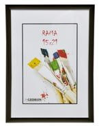 Ramka  15x21 - czarna