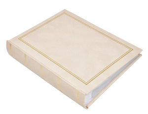 Album na 100 zdjęć do wsuwania w formacie 15x21 cm - 15x21/100 CLASSIC IVORY - kremowy