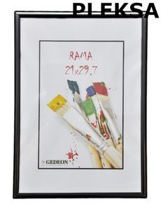 Ramka Dyplomowa A4 21X30 - Czarna PLEXI