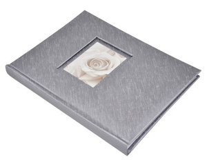 Album na zdjęcia na 50 zdjęć w rozmiarze 13x18 cm LOVE SILVER - Srebrny