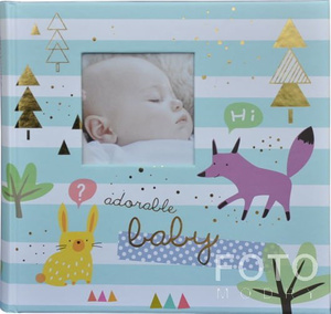 BABY16N Album 10x15/200 - Niebieski 