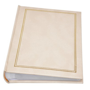 Album na 100 zdjęć do wsuwania w formacie 15x21 cm - 15x21/100 CLASSIC IVORY - kremowy