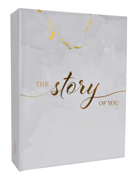 Album na zdjęcia w rozmiarze 10x15 - 304 zdjęcia do wsuwania - 10x15/304 STORY - różowy ze złotym błyszczącym napisem