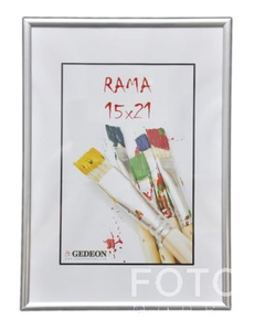 Ramka  15x21 - srebrna