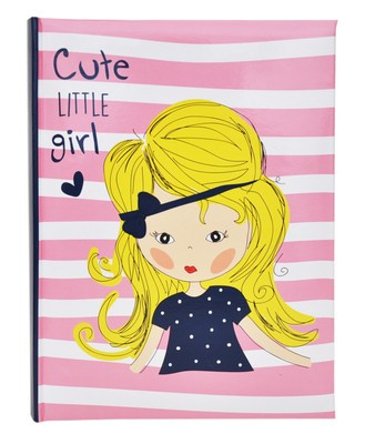 Album 10x15/200 A5 - Różowo biały - Dziewczynka