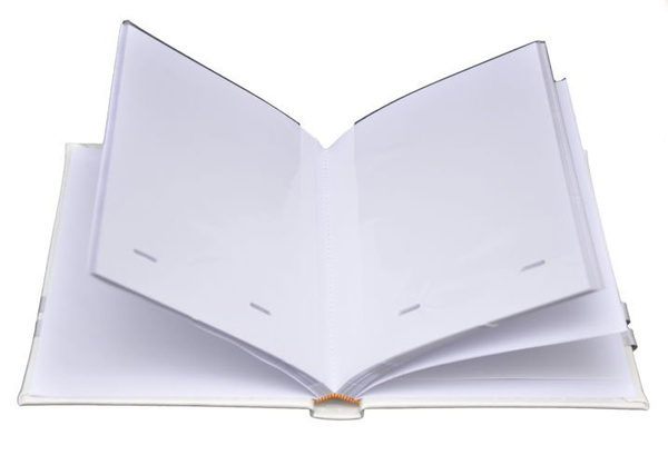 Album na zdjęcia w rozmiarze 15x21 cm - 100 zdjęć do wsuwania - MOMENT 05 - Ecru - złoty nadruk