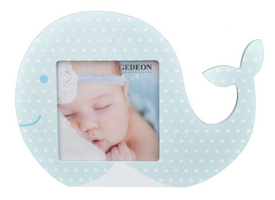 Ramka dziecięca 10x10 B1446 - niebieska