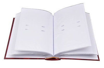 Album na zdjęcia w rozmiarze 10x15 cm - 200 zdjęć do wsuwania - MAY - Pomarańczowy - widoki - góry